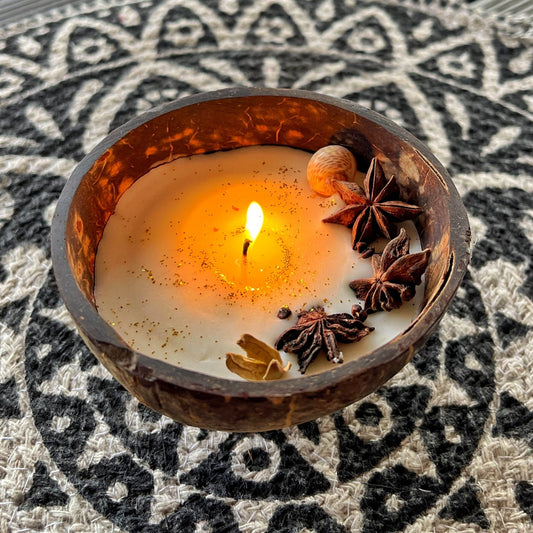 Coconut Shell Scented Candles - iROCHiCandle