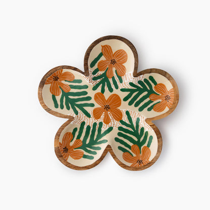 Flower Wooden Platter - iROCHiPlatter