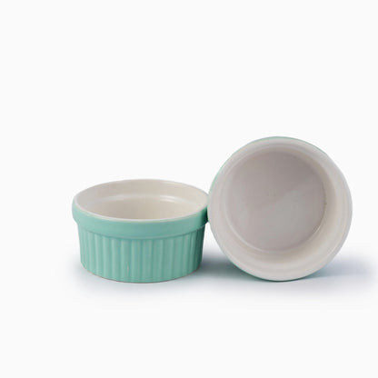 Mint Harmony Pudding Bowl Set of 2 - iROCHiBowl