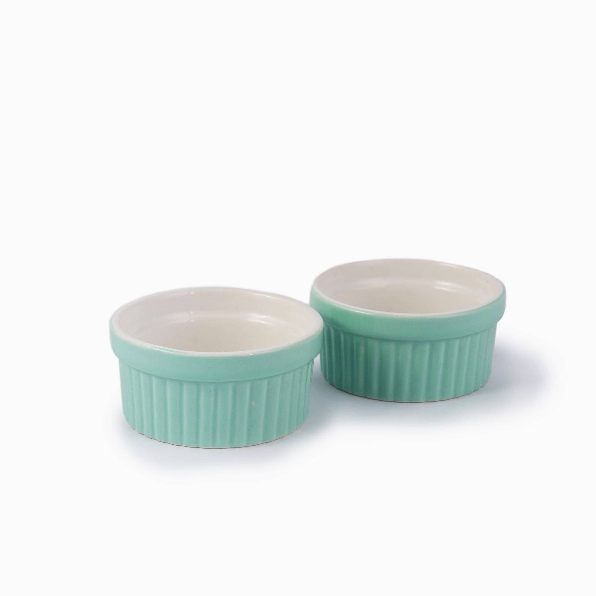 Mint Harmony Pudding Bowl Set of 2 - iROCHiBowl