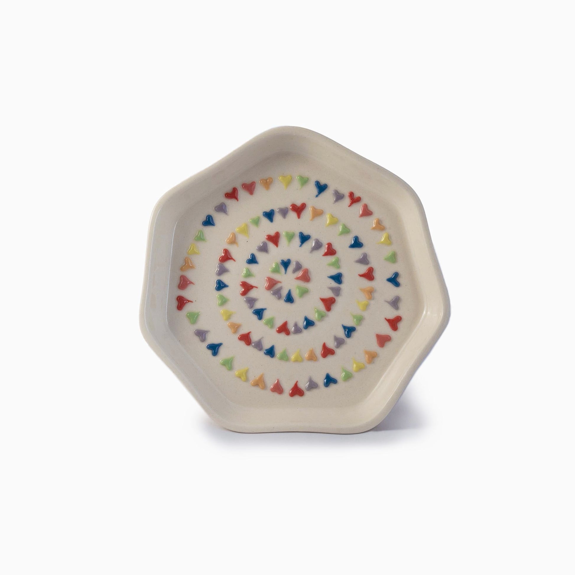 Rainbow Heart Plate - iROCHiPlates