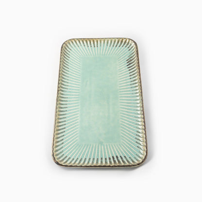 Sea Green Rectangle Platter - iROCHiPlatter