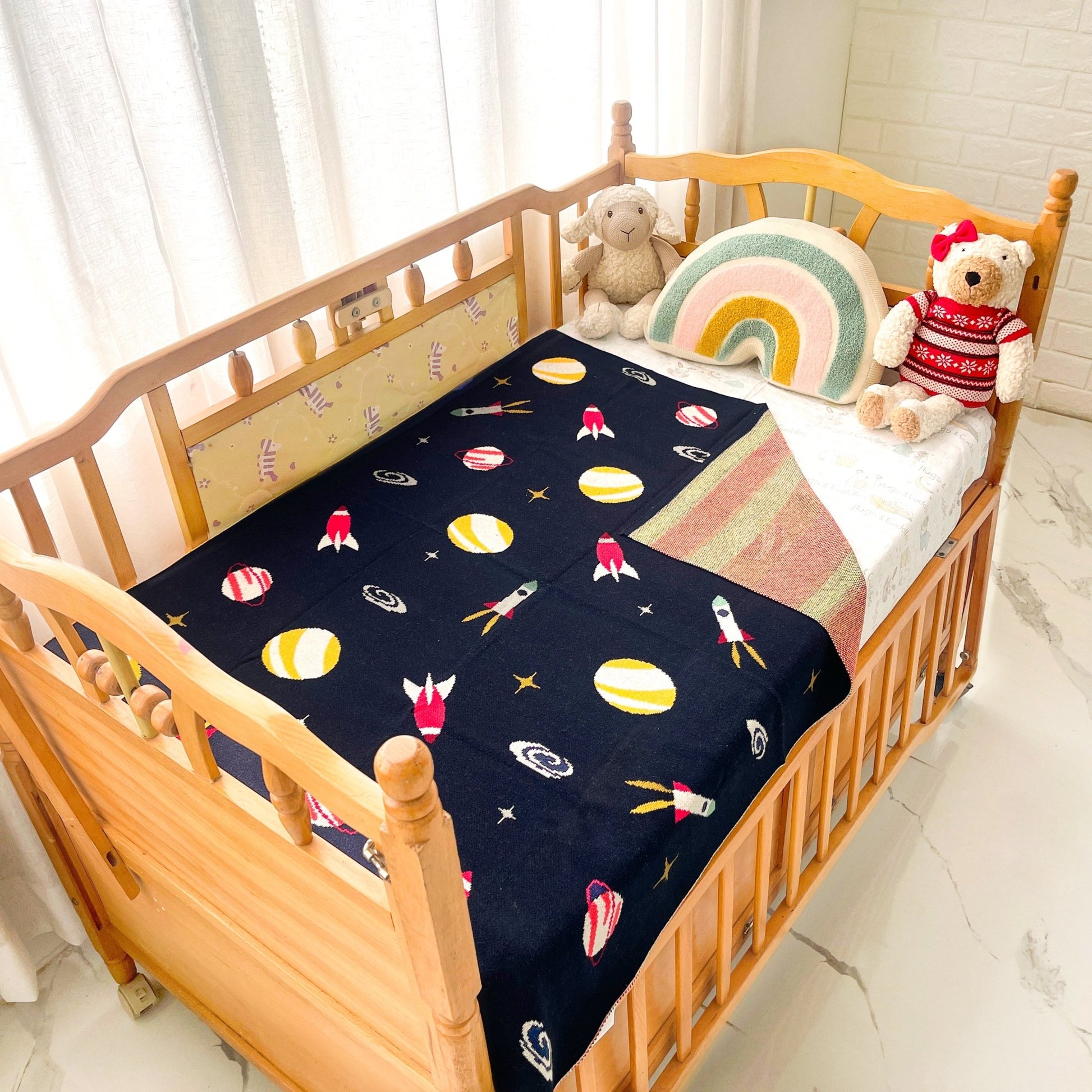 Space Fun Baby Blanket - iROCHiKids Blanket